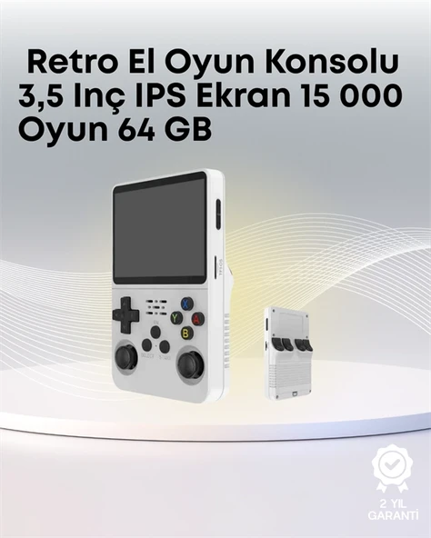 Retro El Konsolu – Gelişmiş Donanım ve Özelleştirilebilir Yazılım Yapısı ürün görseli 1