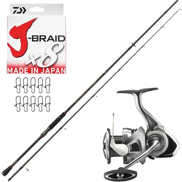 Daiwa Ballistic 274cm 14-42gr - Daiwa Exceler 23 LT 4000 Spin Olta Seti ürün görseli 1