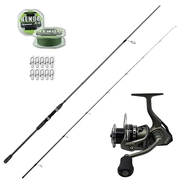 Okuma Wave Up 270cm 10-40gr - Okuma Acuador 4000 Spin Olta Seti ürün görseli 1