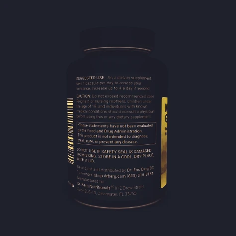 DR.BERG Magnesium Glycinate Vitamin D3 90 Caps. - Resim 2