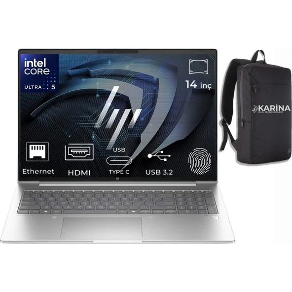 HP Probook 440 G11 Ultra 5 125U A22ZCEA-012 24GB 2tb Freedos 14" Wuxga Dizüstü Bilgisayar ürün görseli 1