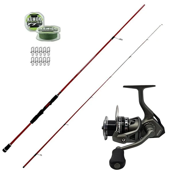 Okuma Red Spin 279cm 10-40gr - Okuma Acuador 4000 Spin Olta Seti ürün görseli 1