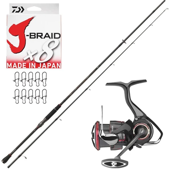 Daiwa Ballistic 274cm 14-42gr - Daiwa Fuego 23 LT 3000 Spin Olta Seti ürün görseli 1