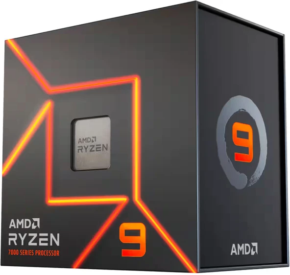 AMD RYZEN 9 7950X 80MB 16çekirdekli VGA YOK AM5 170w Kutulu+Fansız ürün görseli 1
