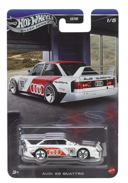 Hot Wheels Silver Series 1:64 Tekli Arabalar - AUDI 90 QUATTRO GRT01 - JKY15 ürün görseli 1
