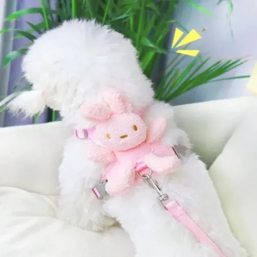 Peluş Ayıcıklı Göğüs Gezdirme Tasması Seti - Resim 5