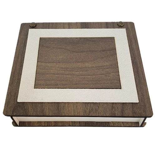 Cüzdan Anahtarlık Ahşap Kutulu Set - Resim 3