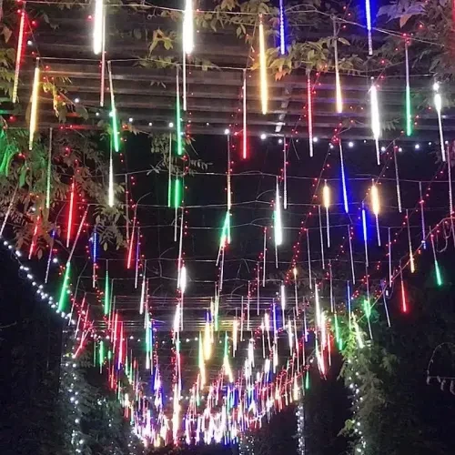 3.2m Meteor LED RGB - Resim 3