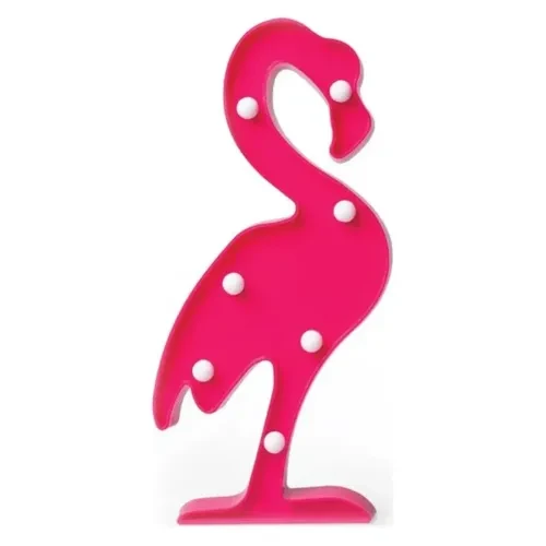 Led Işıklı Flamingo Gece Lambası - Resim 4