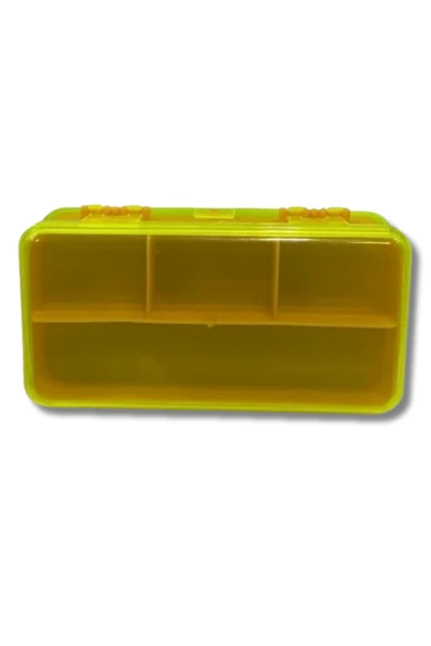 Powerex Çift Taraflı 4 Bölmeli + 5 Rig Sarım Aparatlı Organizer Balıkçı Kutusu ürün görseli 1