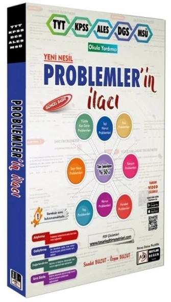 TYT KPSS DGS ALES MSÜ Problemlerin İlacı Tasarı Yayınları ürün görseli 1