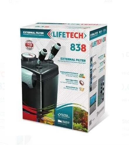 Life Tech Dış Filtre Siyah Kova İçi Dolu 1200 L/H ürün görseli 1