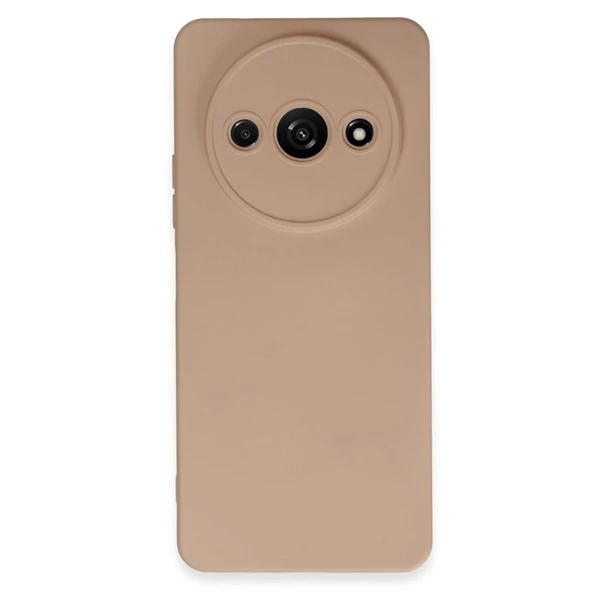 Xiaomi Redmi A3 4g Kılıf Nano İçi Kadife Silikon - Pudra ürün görseli 1