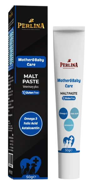 Perlina Kediler Için Anne & Bebek Bakım Malt Paste 50 gr ürün görseli 1
