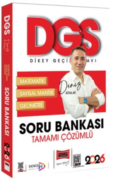 2026 DGS Matematik Tamamı Çözümlü Soru Bankası Yargı Yayınları ürün görseli 1