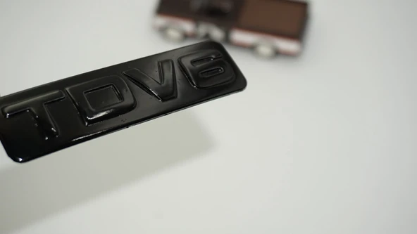 DK Tuning Range Rover L322 L320 TDV6 Bagaj Siyah ABS Logo Amblem ürün görseli 1