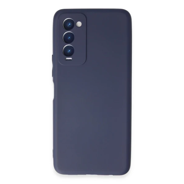 Tecno Camon 18 Kılıf First Silikon - Lacivert ürün görseli 1