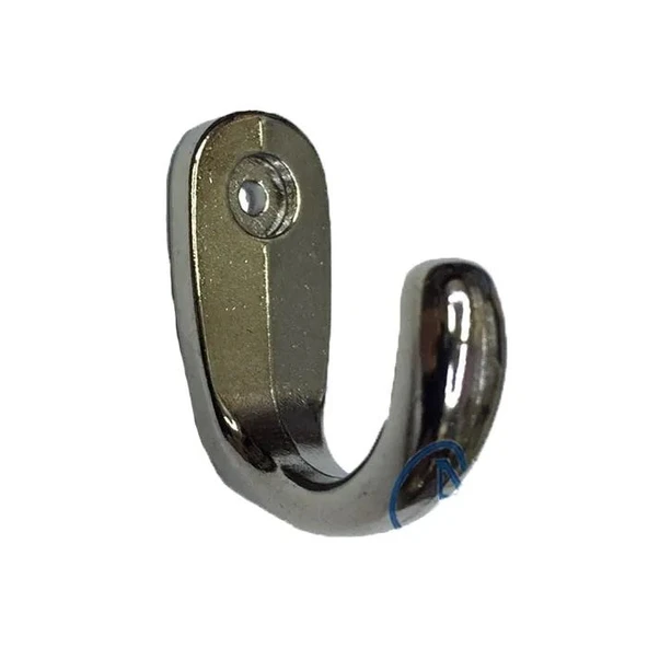 Büyük Tekli Fincan Askı, Dekor Askısı - Nikel, 12x23x30 Mm ürün görseli 1