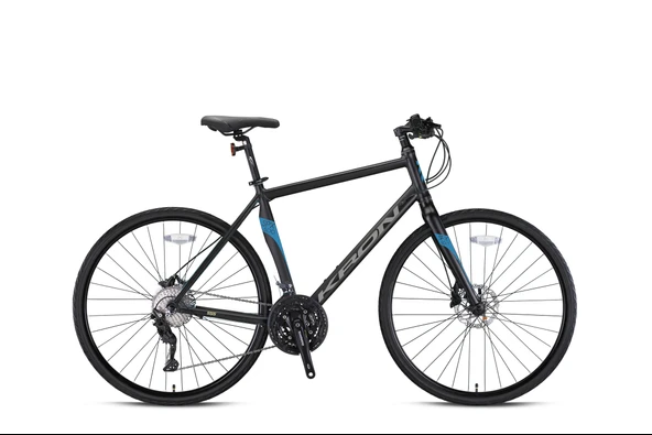SPX 500 - 28'' CITY - 20' - 30 Vites - H.DISC - Mat Siyah-Füme/Mavi ürün görseli 1