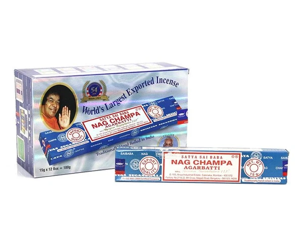 Satya Nag Champa Aromalı Çubuk Tütsü 15 Gr ürün görseli 1