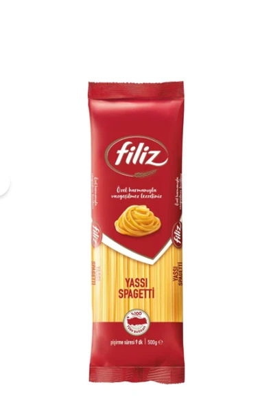 FİLİZ Yassı Spagetti 500 Gr 1 Adet ürün görseli 1