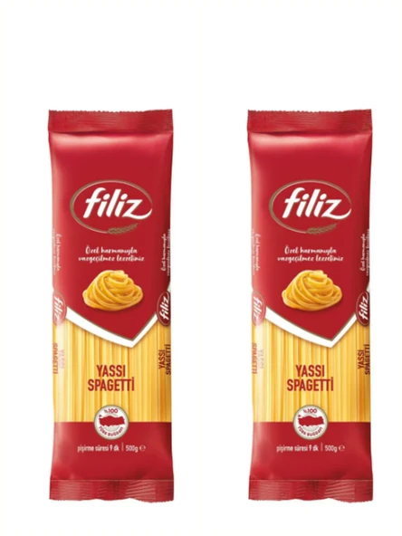 Filiz Yassı Spagetti 500 Gr X 2 Adet Özel Harman (yassı Makarna) ürün görseli 1