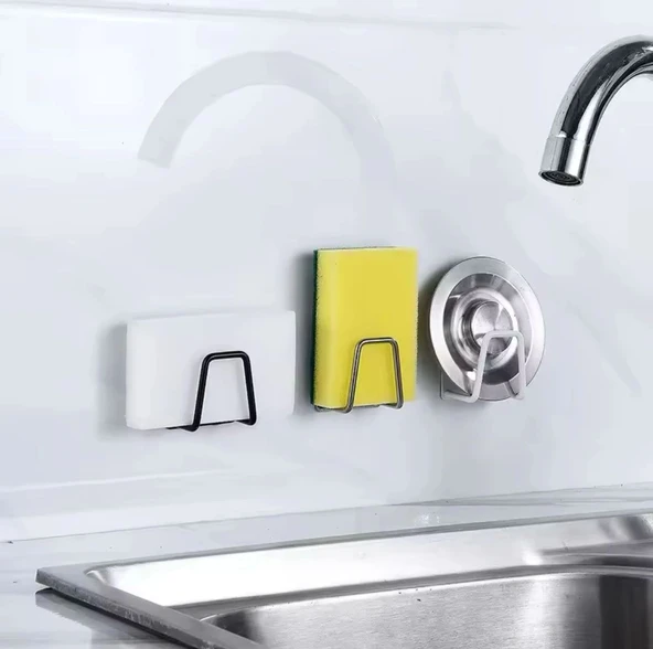 Kendinden Yapışkanlı Çelik Drenaj Rafı , Askı - Resim 3