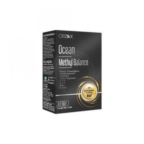 Ocean Methyl Balance 30 Kapsül 8697595872376 ürün görseli 1