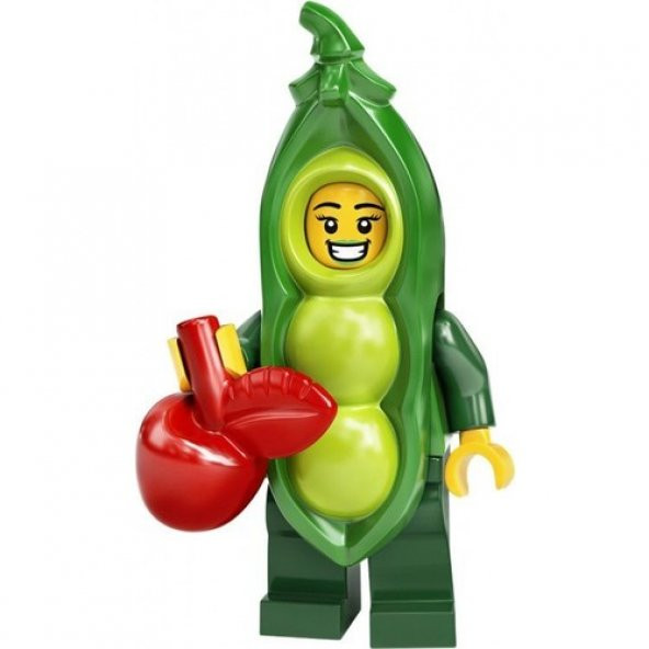 LEGO Minifigures 71027 Series 20: 3.Pea Pod Costume Girl ürün görseli 1