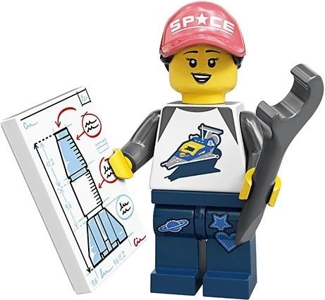 LEGO Minifigures 71027 Series 20: 6.Space Fan ürün görseli 1