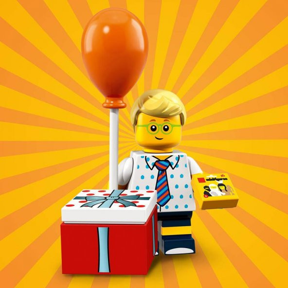 LEGO Minifigures 71021 Series 18: 16.Birthday Party Boy ürün görseli 1