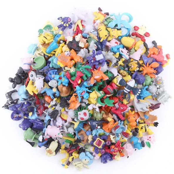 24 Adet Pokemon Mini Anime Figür Oyuncaklar ürün görseli 1