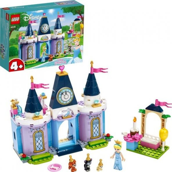 LEGO Disney 43178 Cinderellas Castle Celebration ürün görseli 1