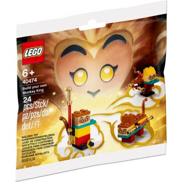 LEGO Monkie Kid 40474 Build your own Monkey King ürün görseli 1