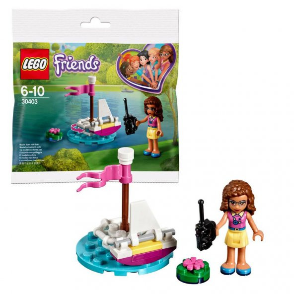 LEGO Friends 30403 Olivias Remote Control Boat - Resim 2