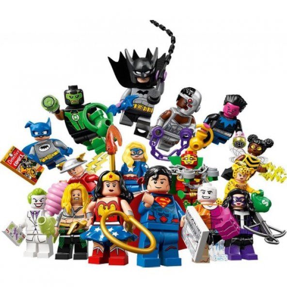 LEGO Minifigures 71026 Dc Super Heroes Series : Tam Seri ürün görseli 1