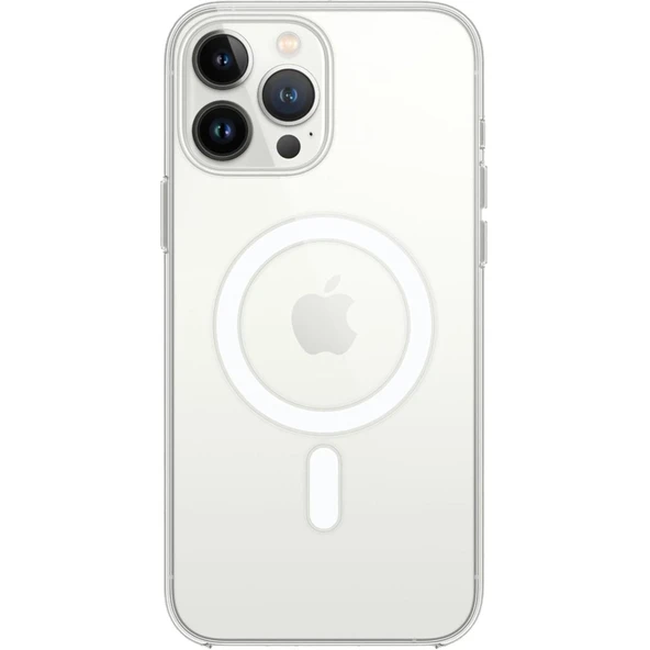 Apple İphone 16 Pro Max Kılıf Pc Real Magsafe Kapak - Şeffaf ürün görseli 1