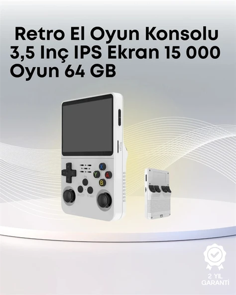 Retro El Konsolu – Gelişmiş Donanım ve Özelleştirilebilir Yazılım Yapısı ürün görseli 1