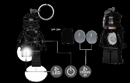LEGO Star Wars First Order Tie Pilot LED Key Light - Resim 3
