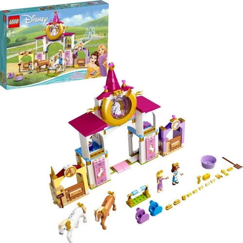 LEGO Disney 43195 Belle and Rapunzel's Royal Stables ürün görseli 1