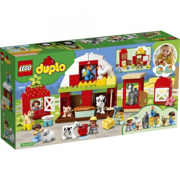 Lego Duplo 10952 Barn, Tractor And Farm Animal Care - Resim 3