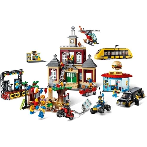 Lego City 60271 Main Square - Resim 3