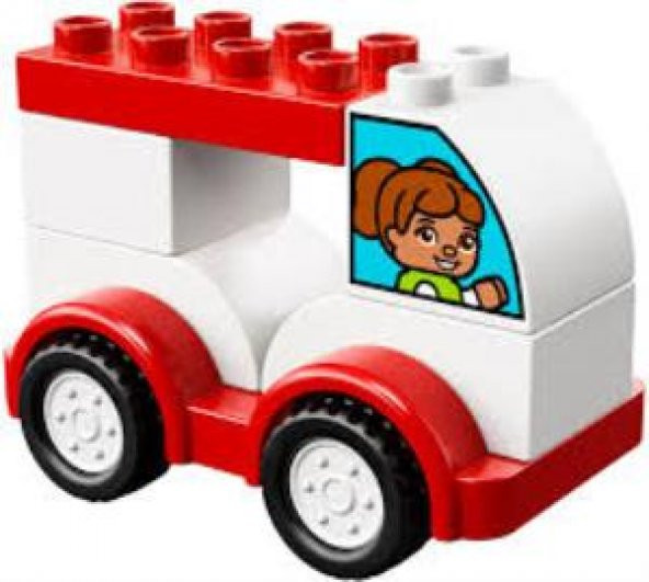 LEGO Duplo 10860 My First Race Car - Resim 4