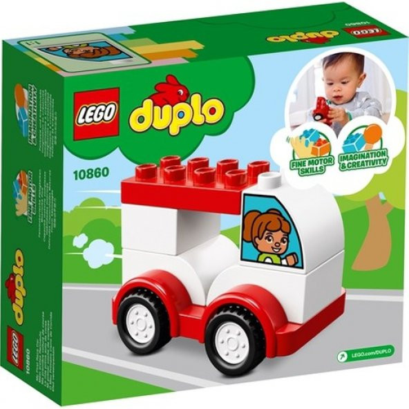 LEGO Duplo 10860 My First Race Car - Resim 3
