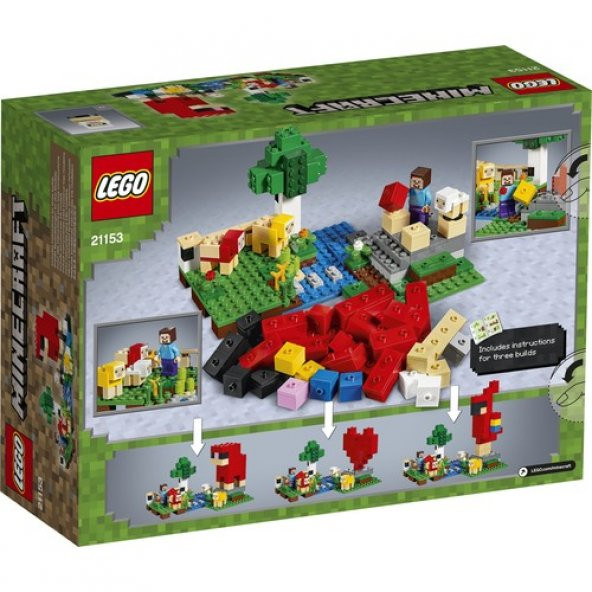 LEGO Minecraft 21153 The Wool Farm - Resim 4