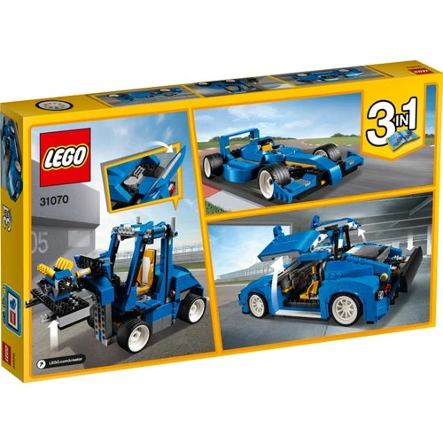 LEGO Creator 31070 Turbo Track Racer - Resim 3