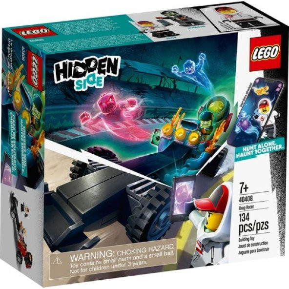 LEGO Hidden Side 40408 Drag Racer - Resim 2