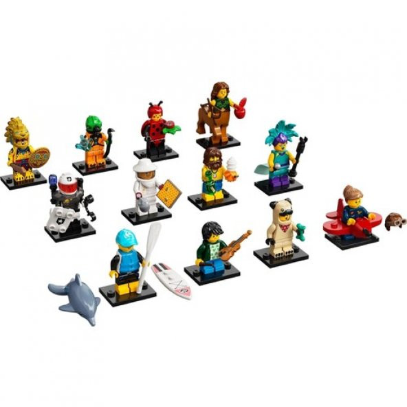LEGO Minifigures 71029 Series 21 : Tam Seri (12 Adet) ürün görseli 1
