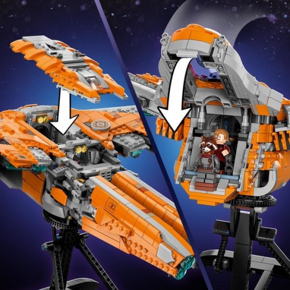 LEGO Super Heroes 76193 The Guardians Ship - Resim 6