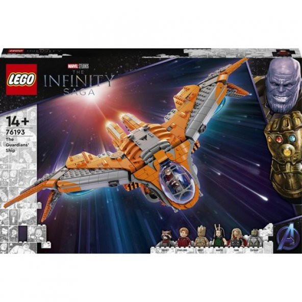 LEGO Super Heroes 76193 The Guardians Ship - Resim 7